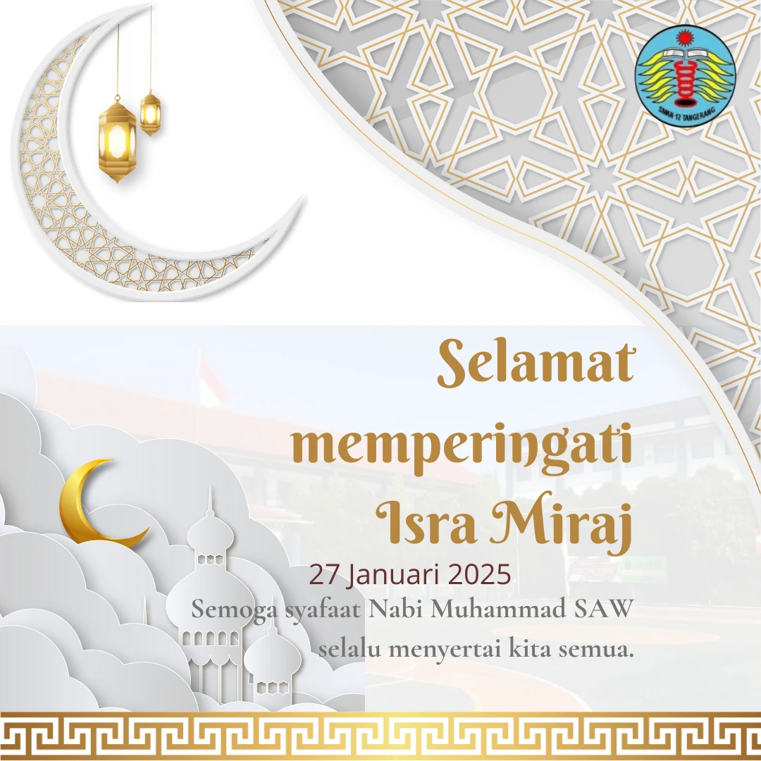Selamat Memperingati Hari Isra mi'raj 27 Januari 2025
